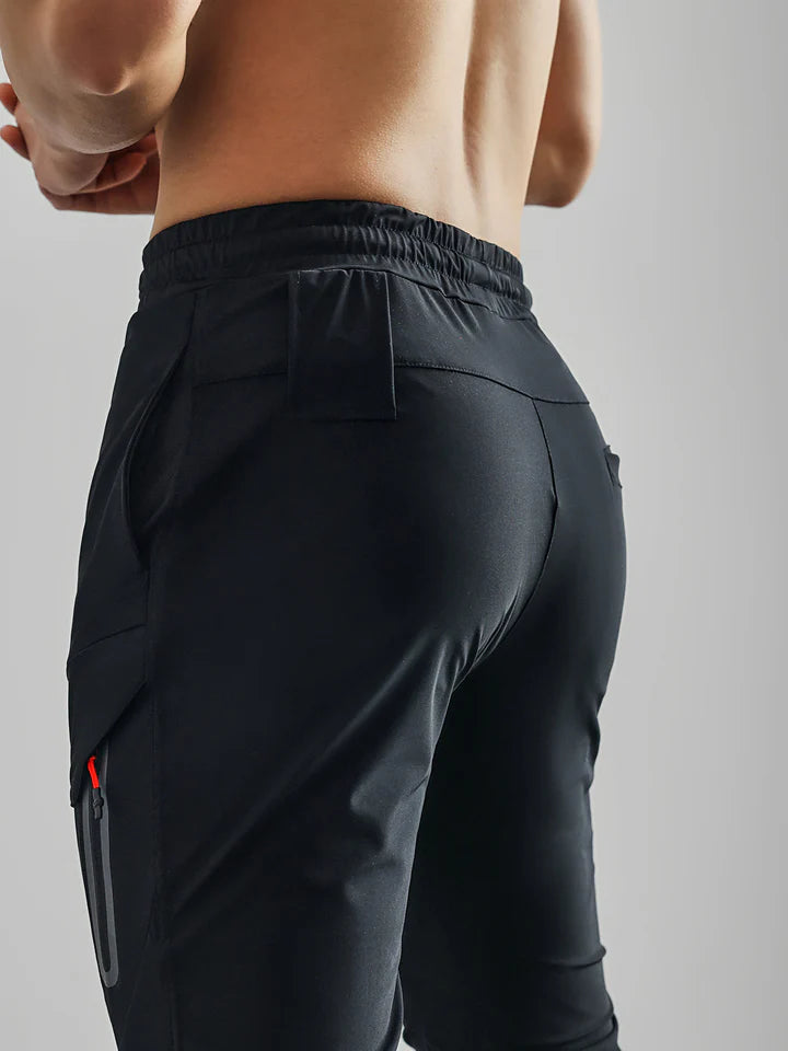 Pantalon de survêtement pour hommes avec poches zippées