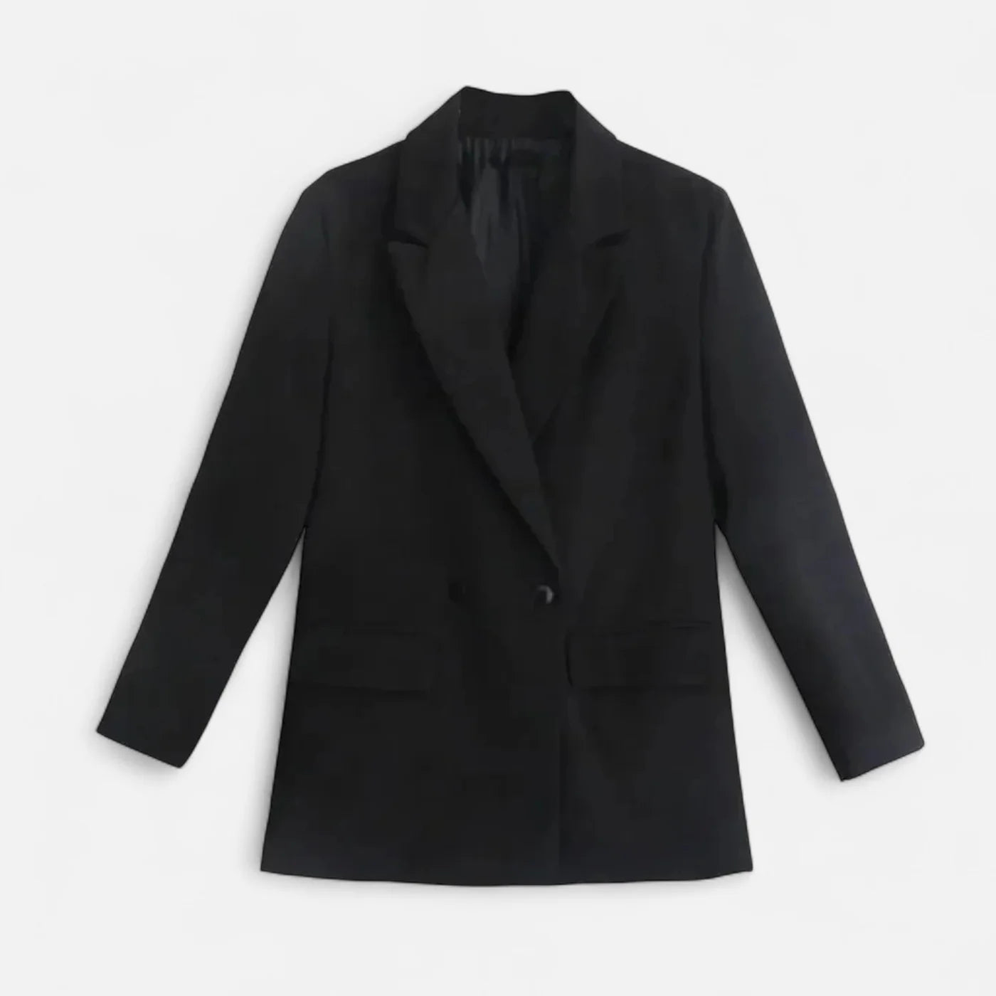 Blazer femme vintage à double boutonnage