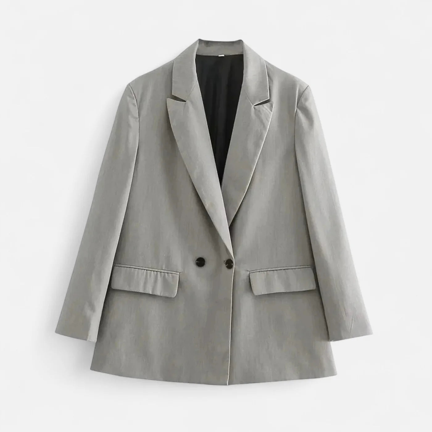Blazer femme vintage à double boutonnage