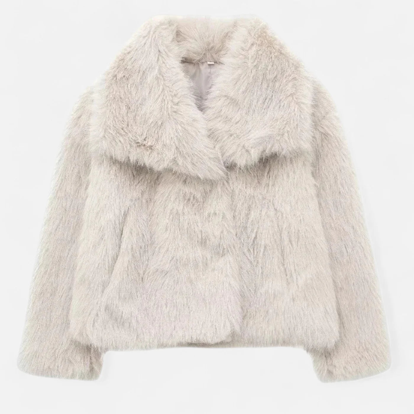 Manteau d’Hiver femme en fausse fourrure douce