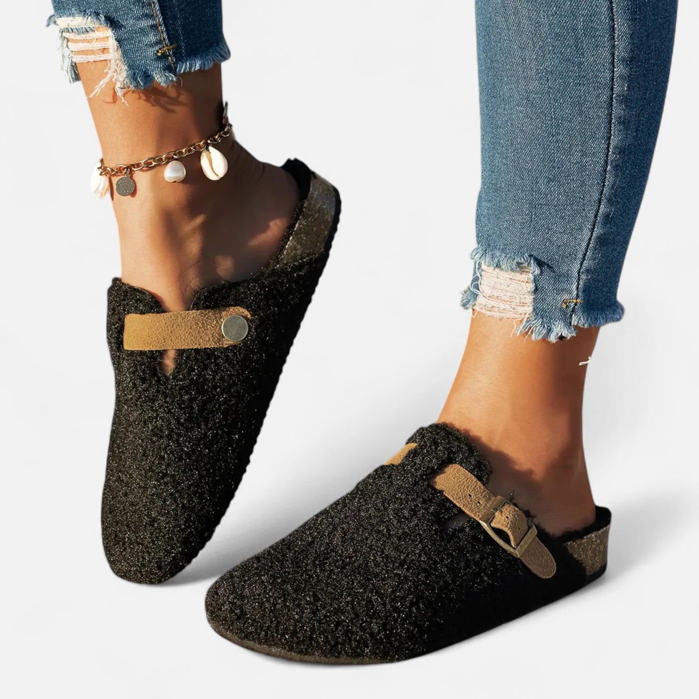 Mules d’Hiver douillettes pour femme