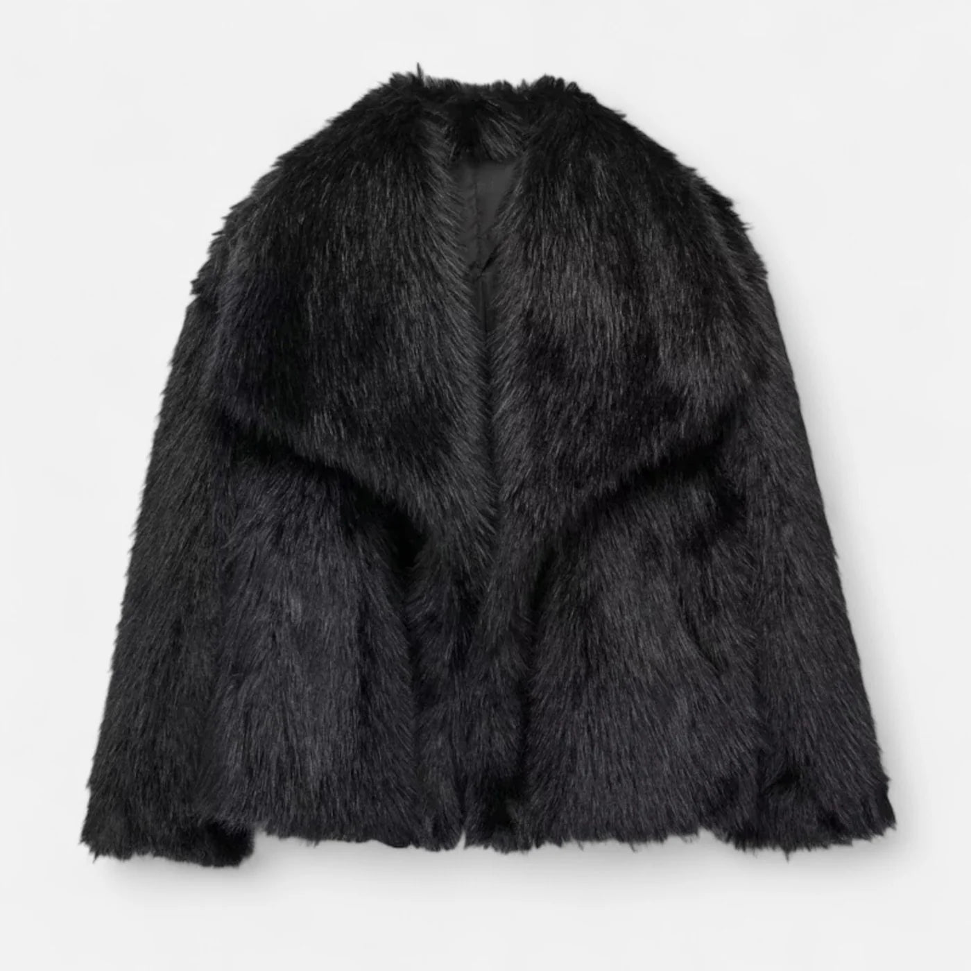 Manteau d’Hiver femme en fausse fourrure douce