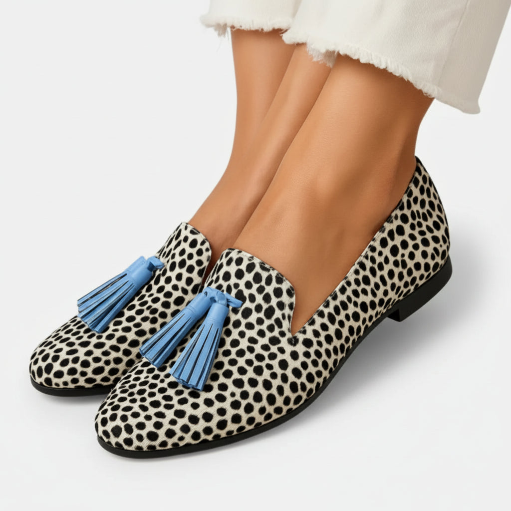 Mocassins femme à pampilles légers et confortables