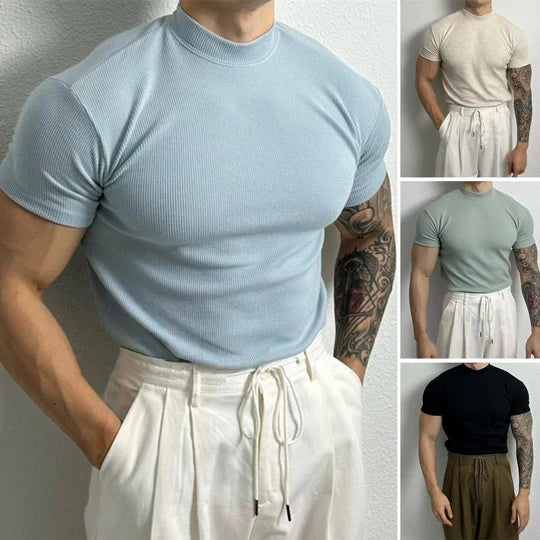 Chemise ajustée de qualité supérieure pour hommes