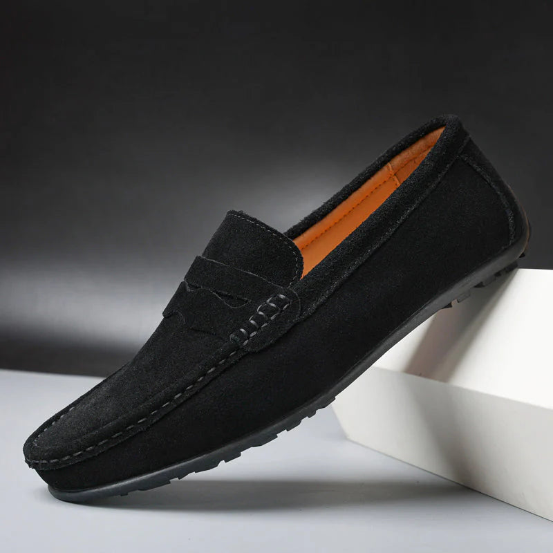 Élégantes mocassins à enfiler pour homme