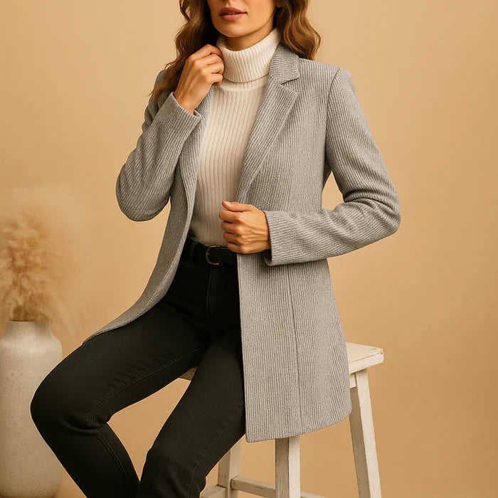 Élégante veste ajustée pour femme