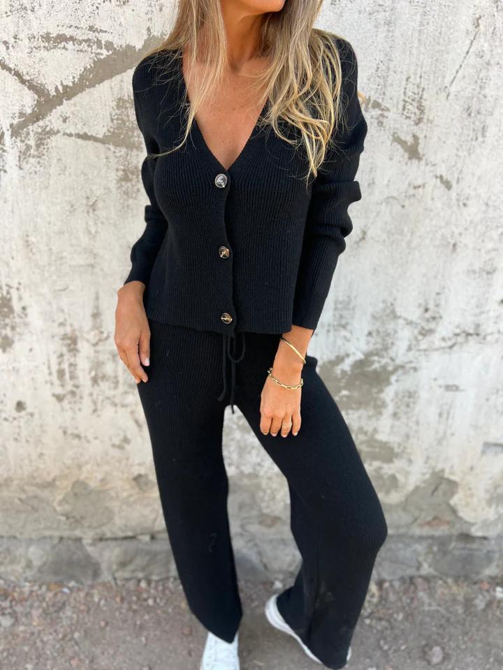 Ensemble maille chic pour femme