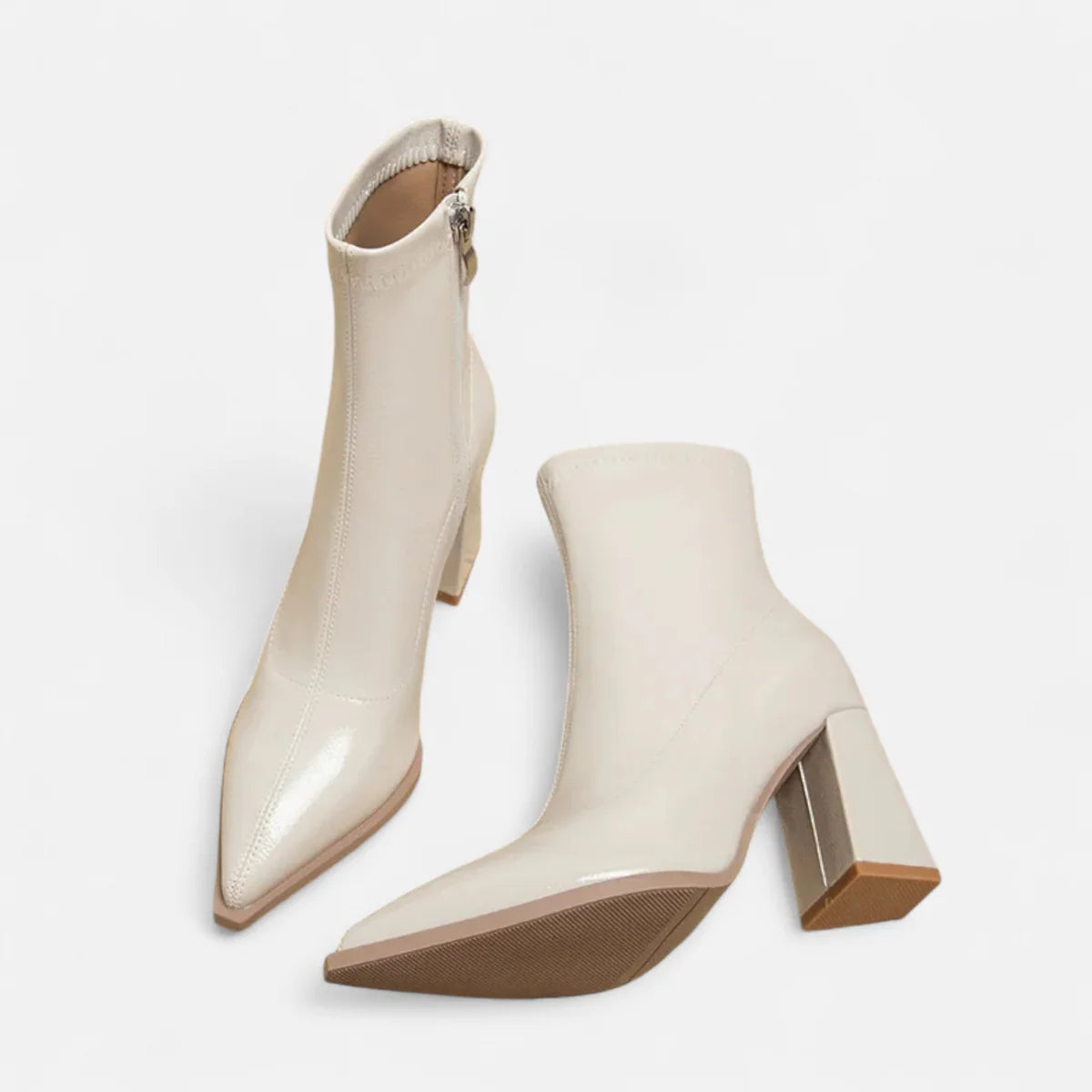 Bottines elégantes à bout pointu pour femme