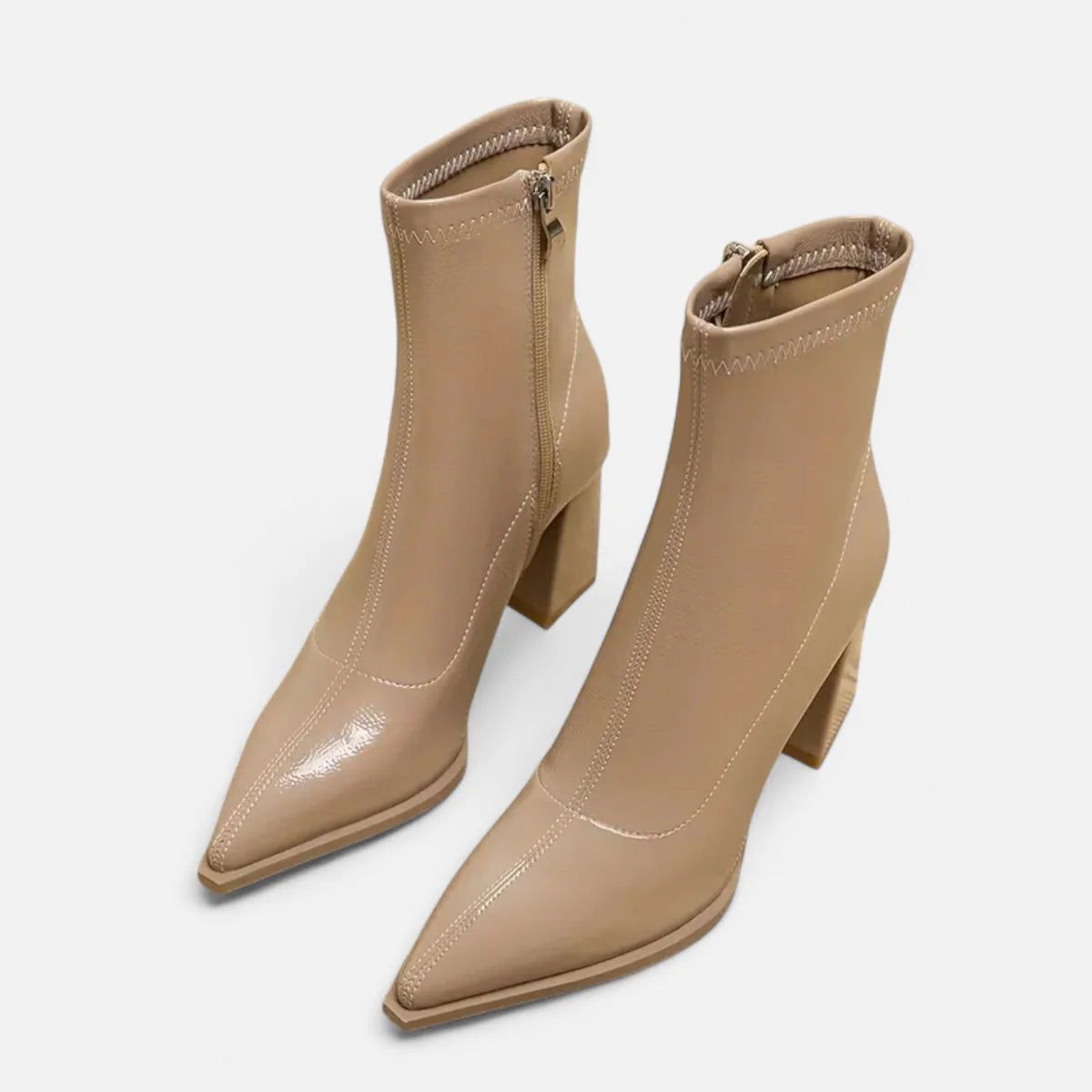 Bottines elégantes à bout pointu pour femme