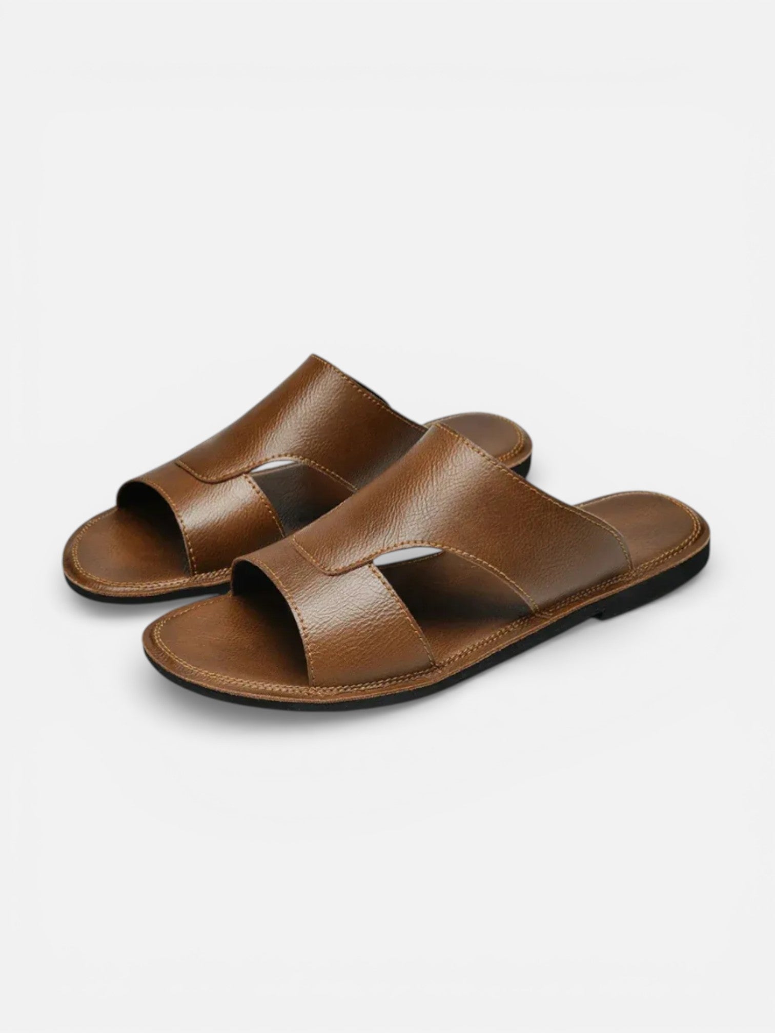 Mules Homme Détente Élégance Quotidienne