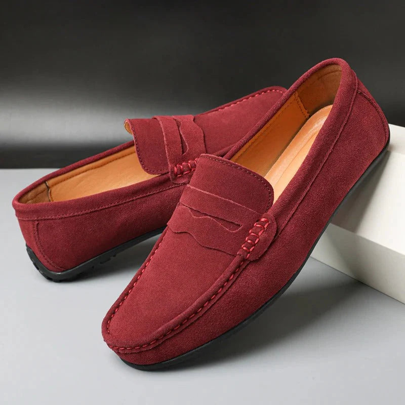 Élégantes mocassins à enfiler pour homme