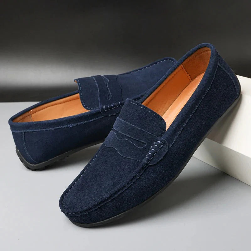 Élégantes mocassins à enfiler pour homme
