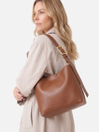 Sac Hobo Femme Bandoulière Réglable en Cuir