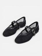 Ballerines Femme Mary Jane en Résille