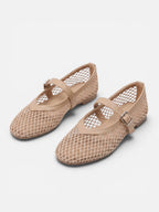 Ballerines Femme Mary Jane en Résille