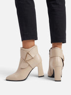 Bottines Femme Talon Carré Boucle