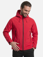 Veste Homme à Capuche Softshell Zippée