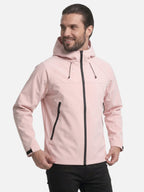 Veste Homme à Capuche Softshell Zippée