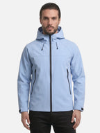 Veste Homme à Capuche Softshell Zippée