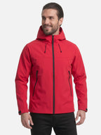 Veste Homme à Capuche Softshell Zippée