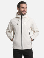 Veste Homme à Capuche Softshell Zippée