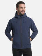 Veste Homme à Capuche Softshell Zippée