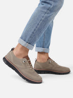 Baskets Homme Semelle Épaisse Tricot à Lacets
