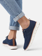 Baskets Homme Semelle Épaisse Tricot à Lacets