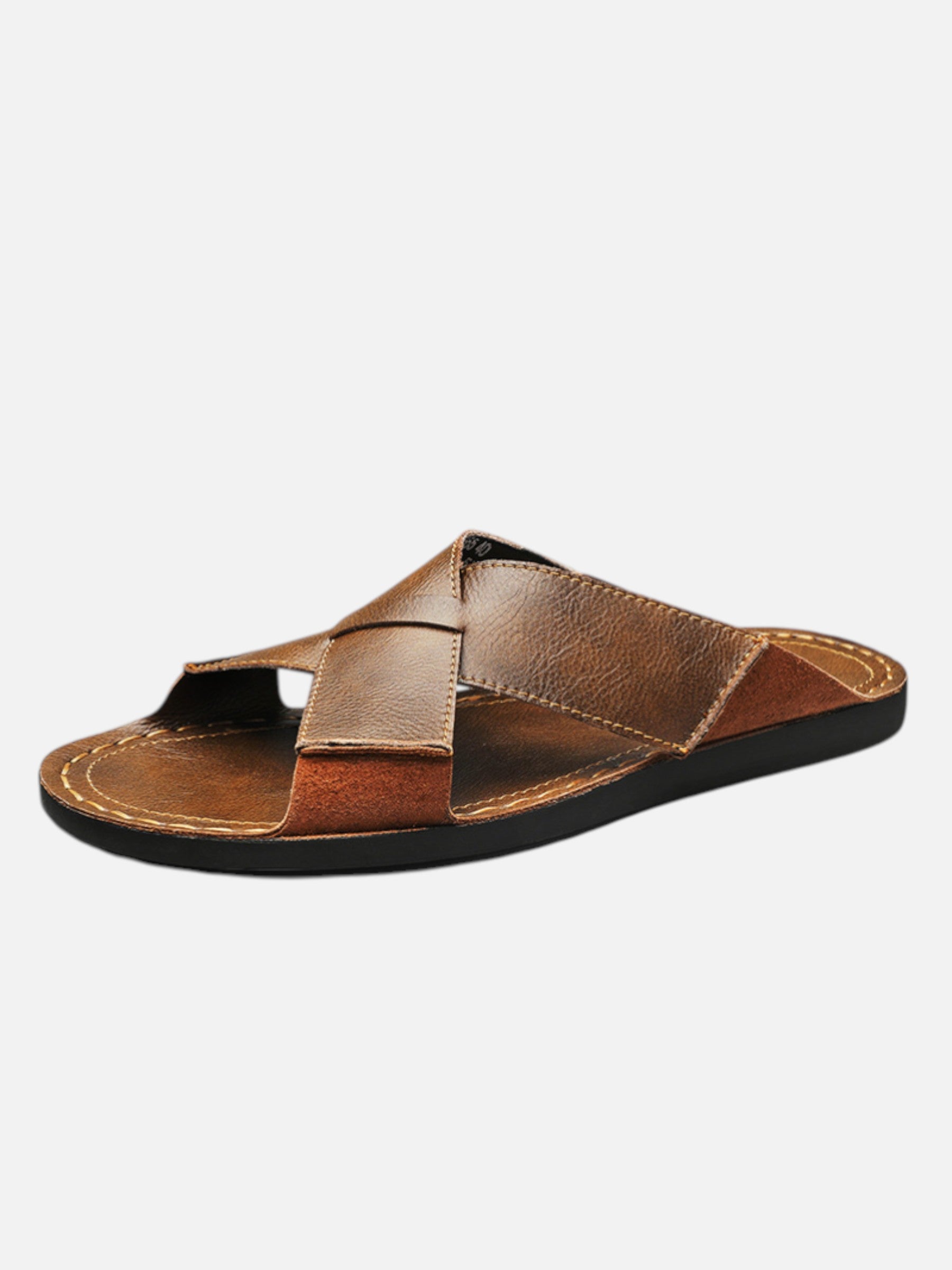 Sandales d’été en cuir pour homme