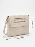 Sac Bandoulière Femme Simili Cuir Poignée Découpée