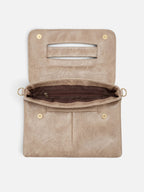Sac Bandoulière Femme Simili Cuir Poignée Découpée