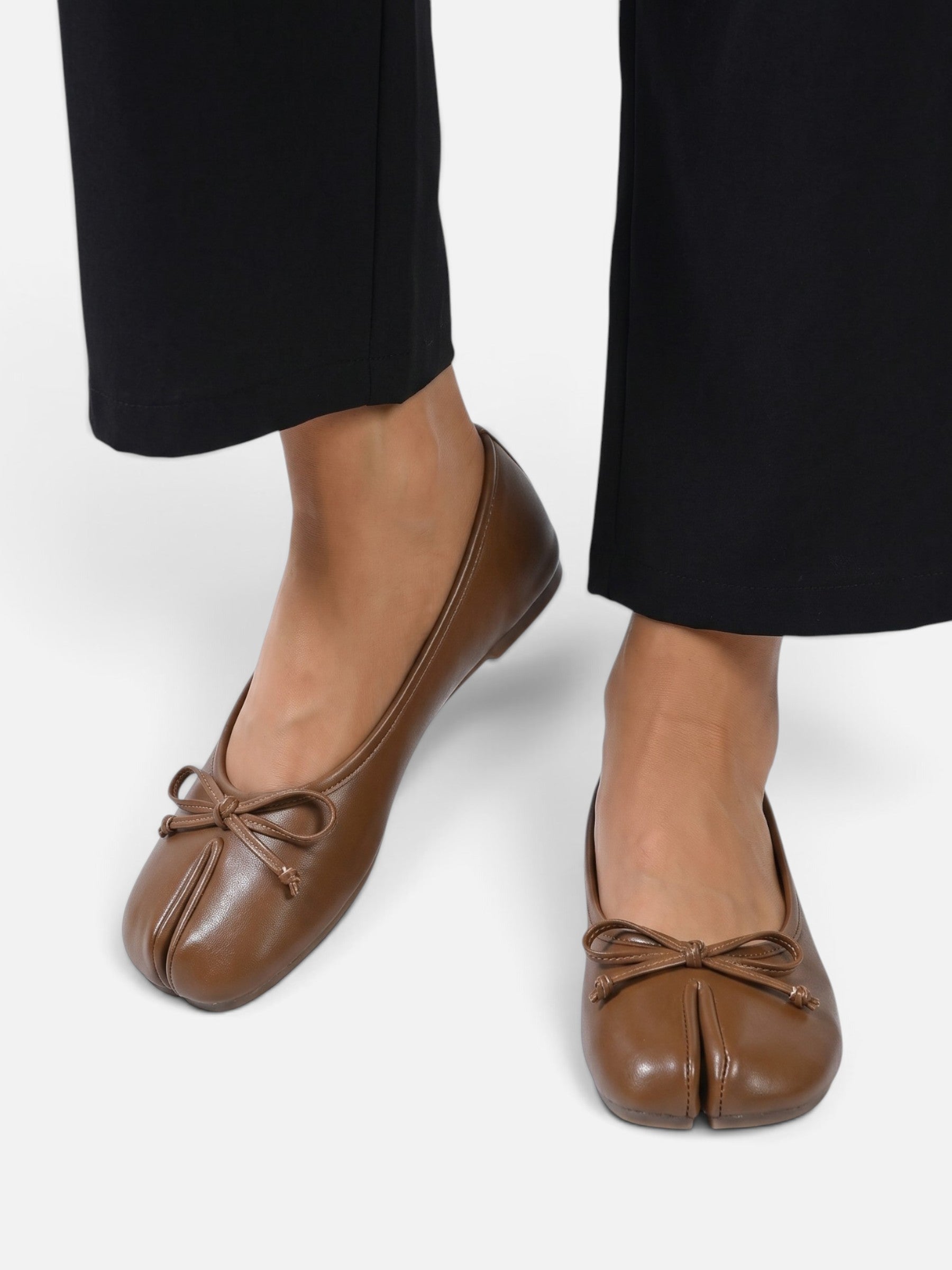 Ballerines Femme Tabi Bout Fendu Noeud