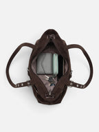 Sac Cabas Femme en Cuir à Ceinture