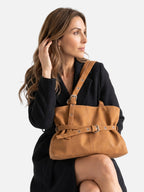 Sac Cabas Femme en Cuir à Ceinture