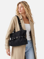Sac Cabas Femme en Cuir à Ceinture