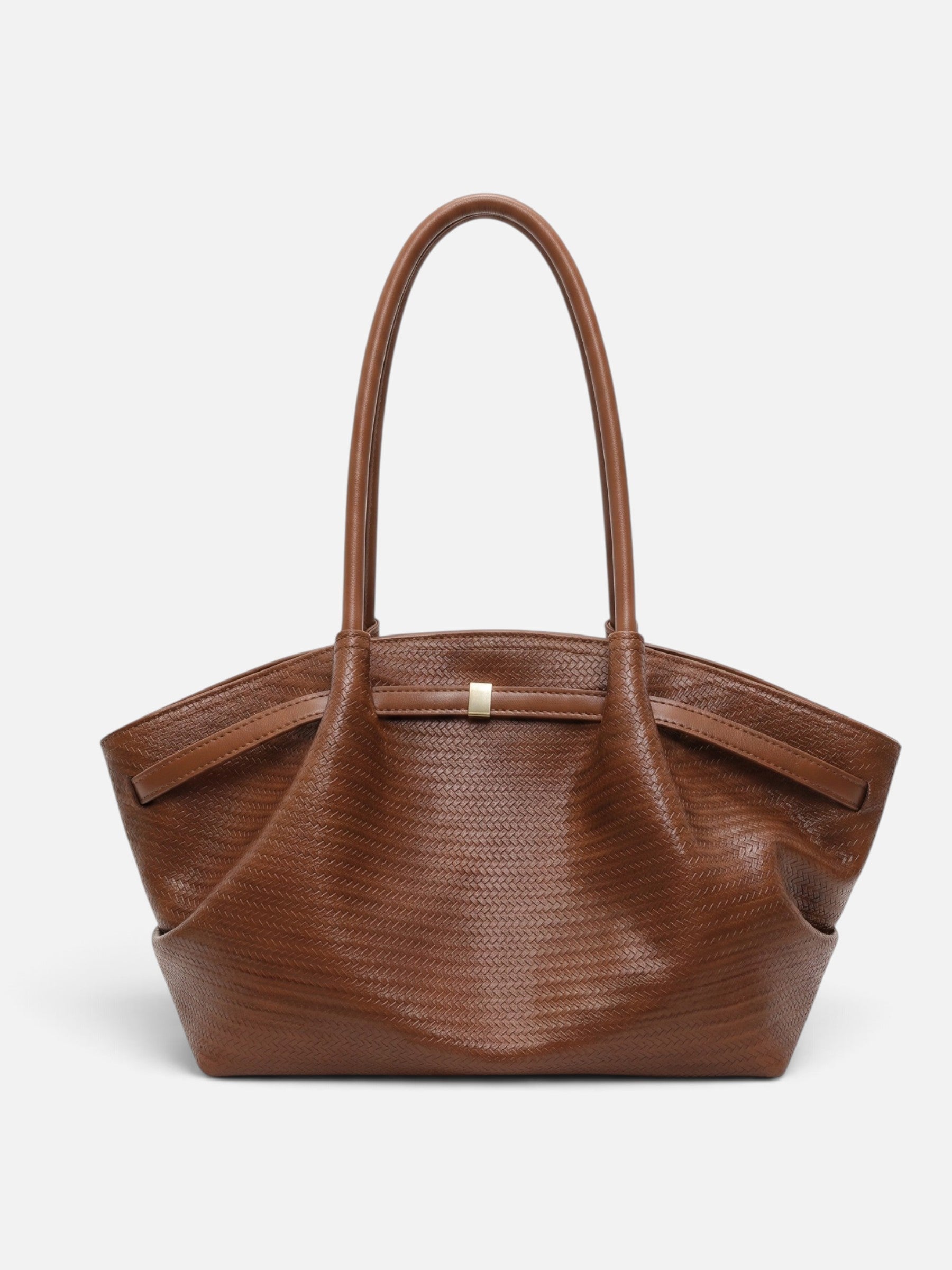 Sac Cabas Femme en Cuir Tressé