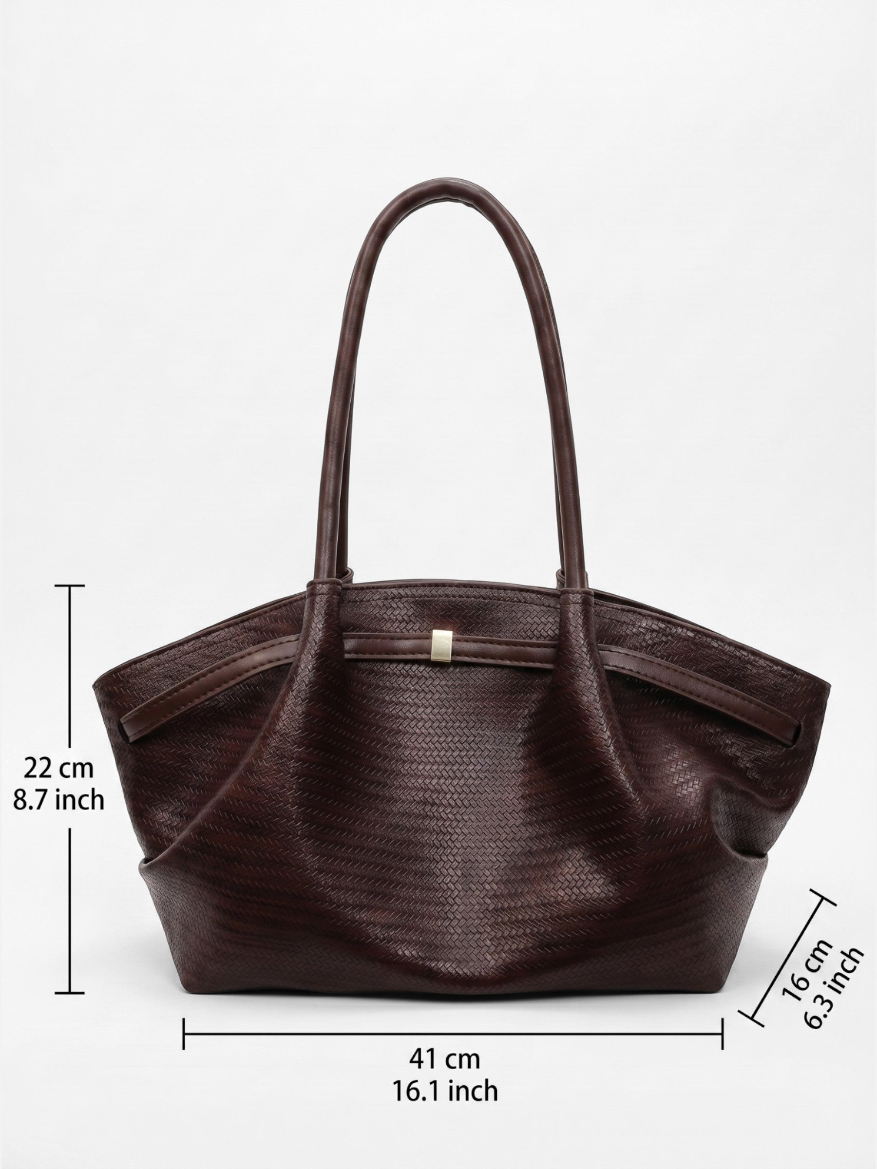 Sac Cabas Femme en Cuir Tressé