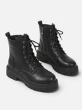 Bottines Femme Lacées Semelle Épaisse