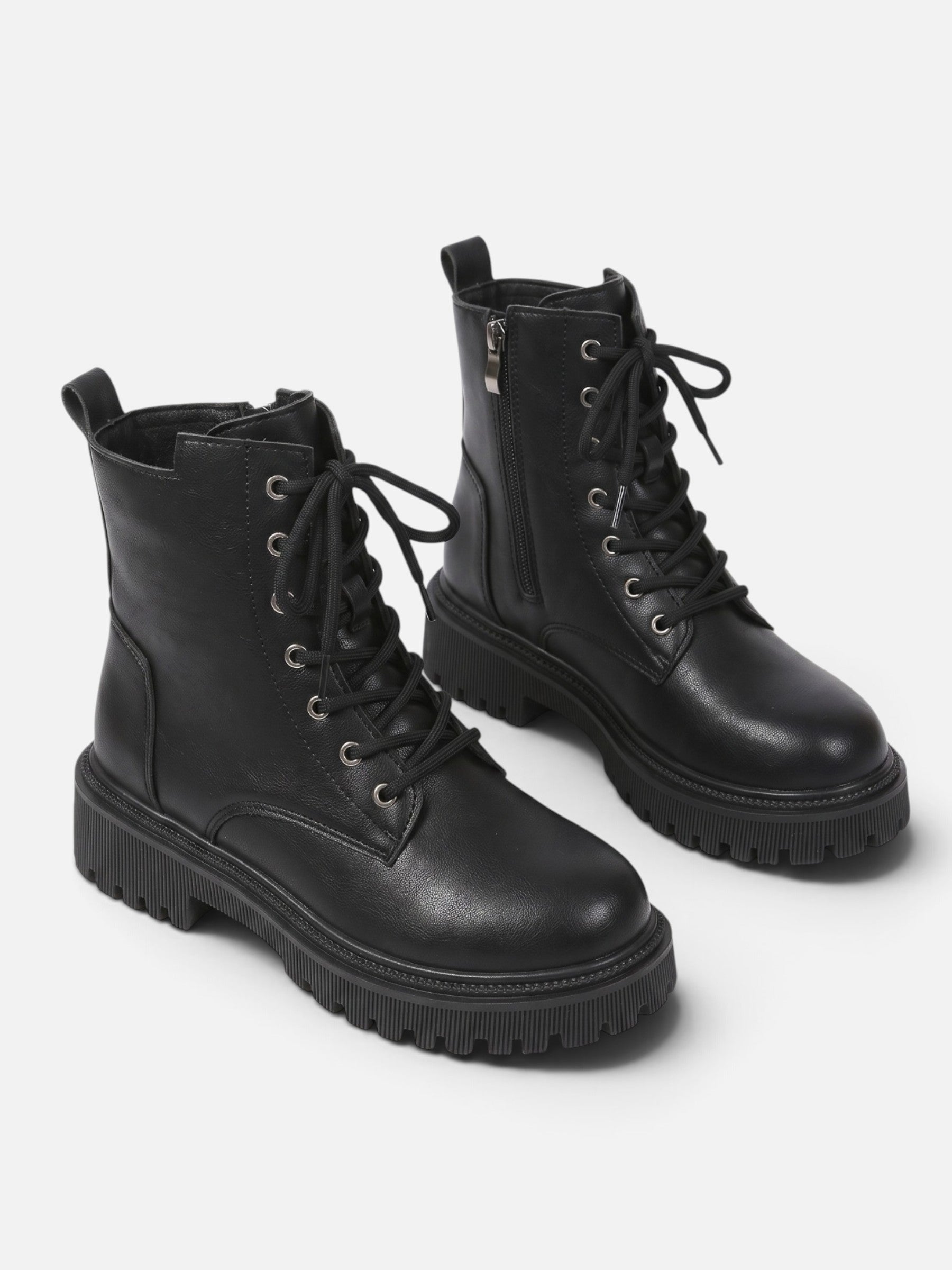 Bottines Femme Lacées Semelle Épaisse