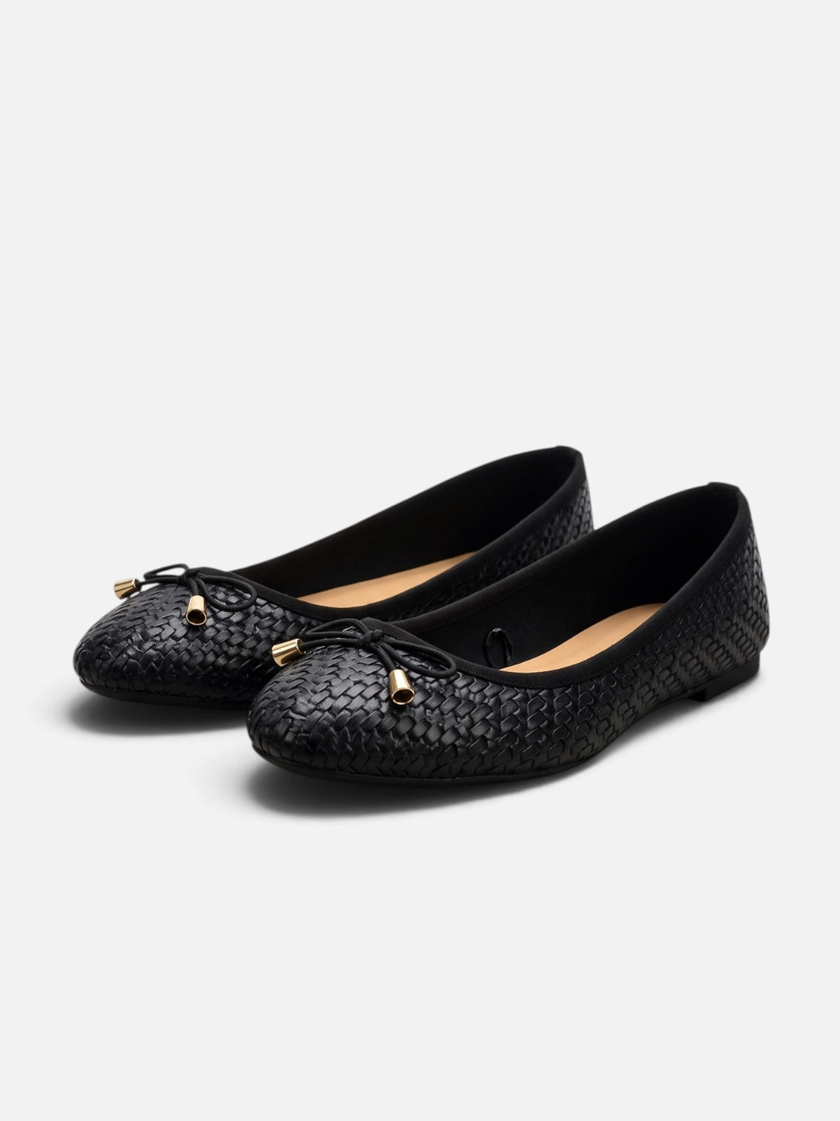 Ballerines Femme Tressées à Noeud