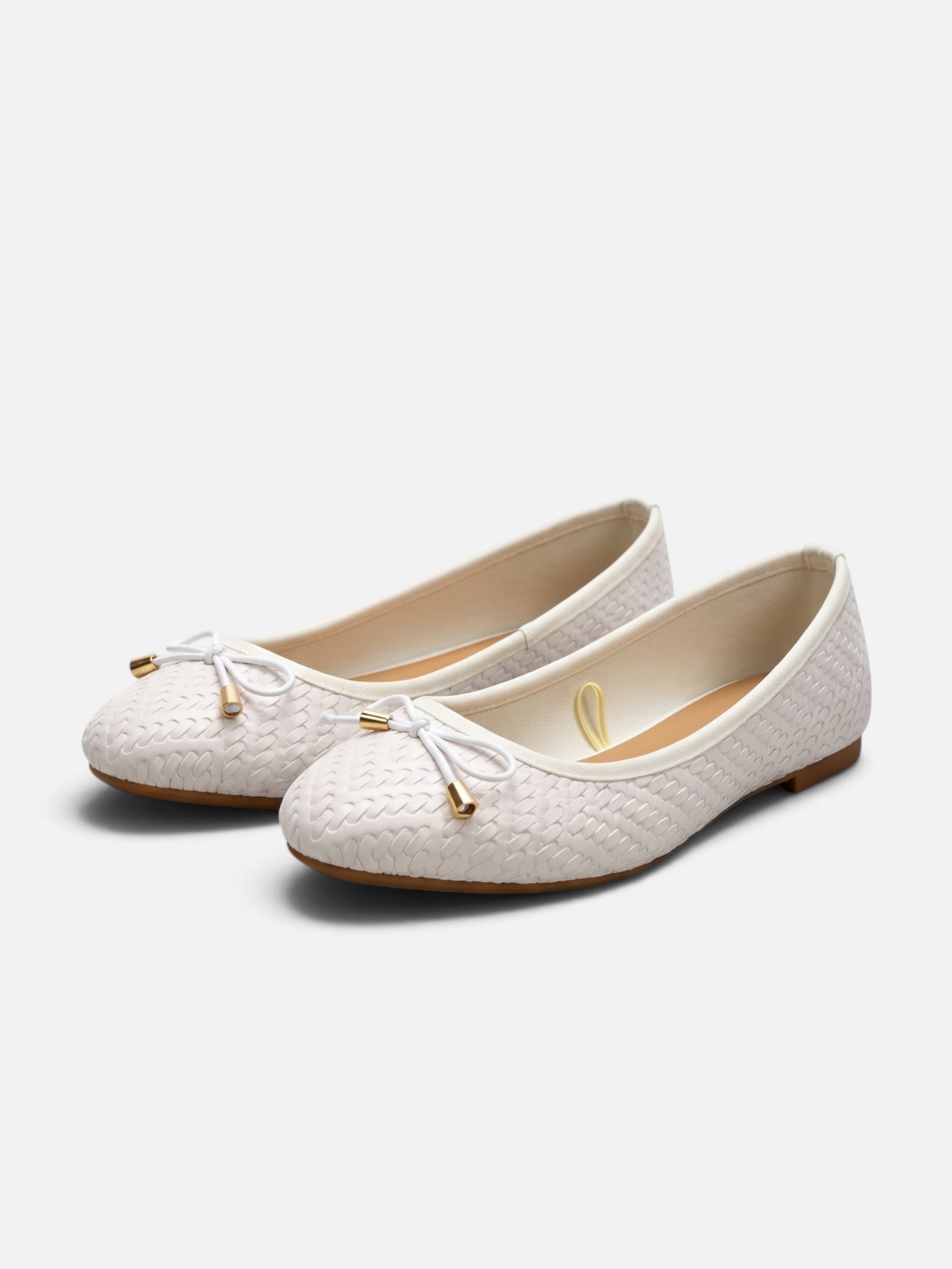 Ballerines Femme Tressées à Noeud