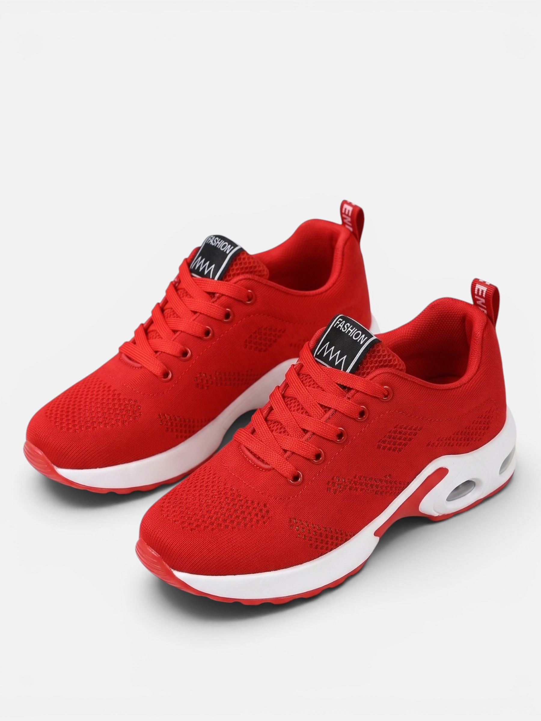Women's Mesh Air Cushioned Chunky Sole Trainers