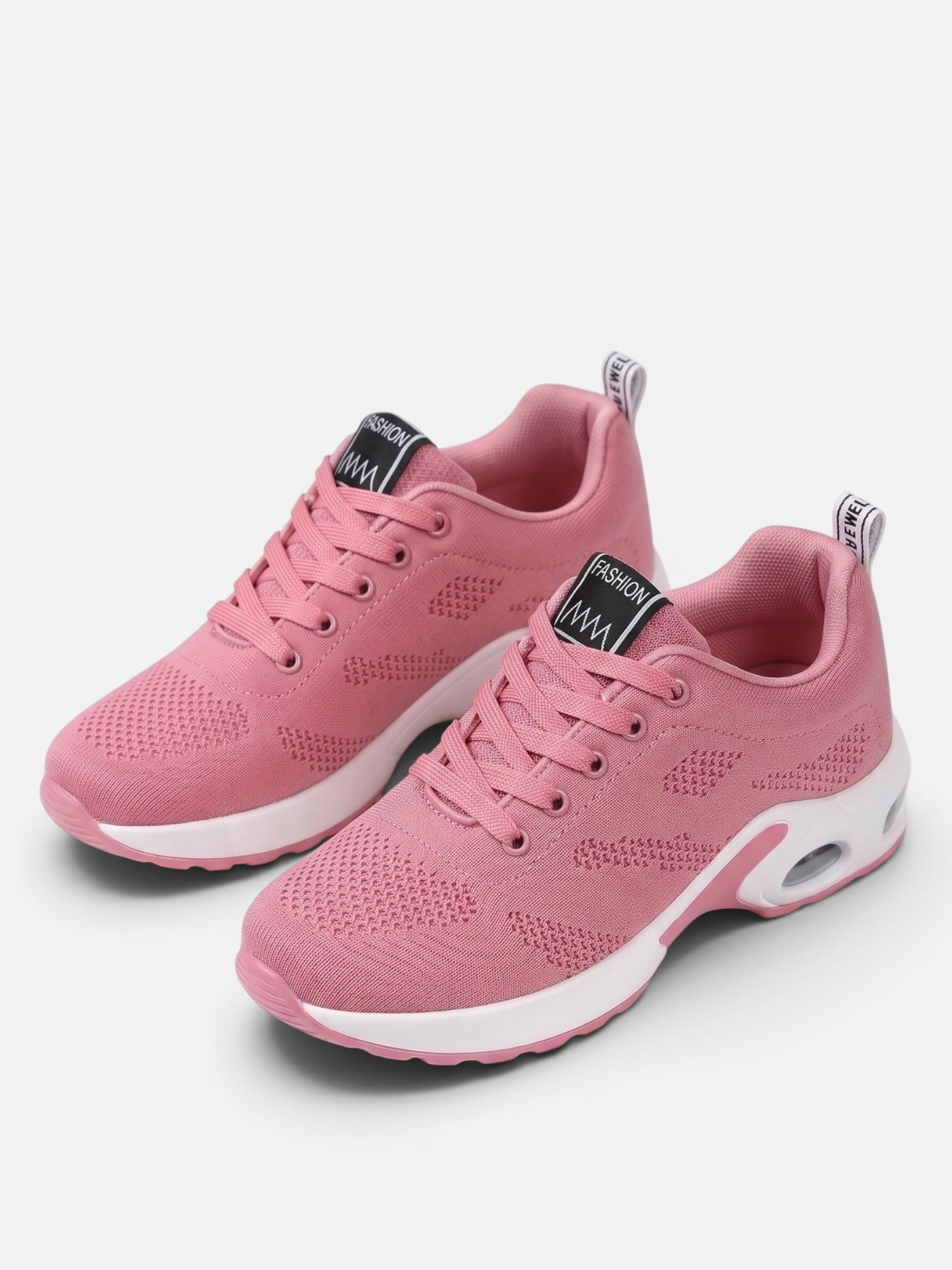 Women's Mesh Air Cushioned Chunky Sole Trainers