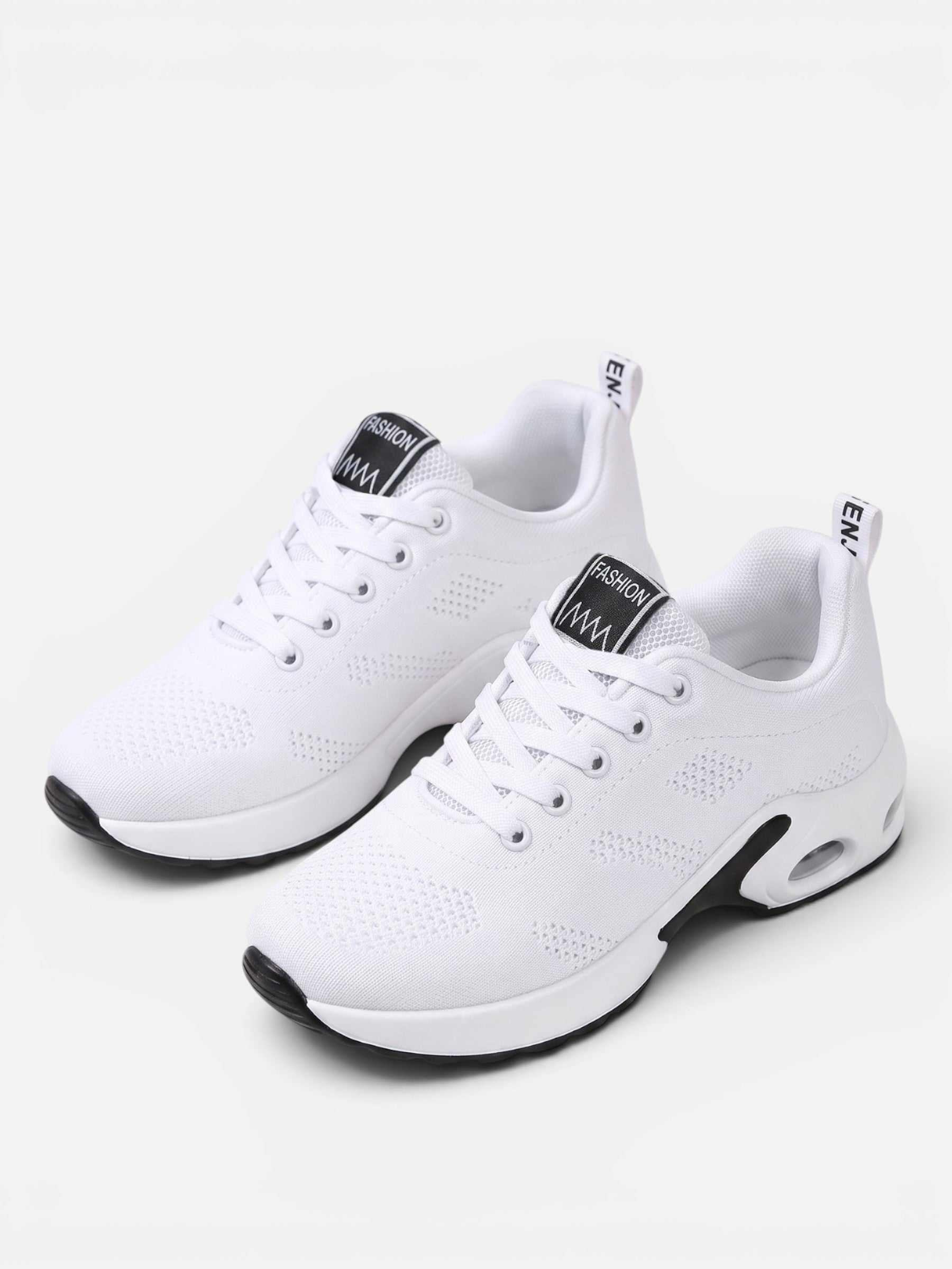 Women's Mesh Air Cushioned Chunky Sole Trainers