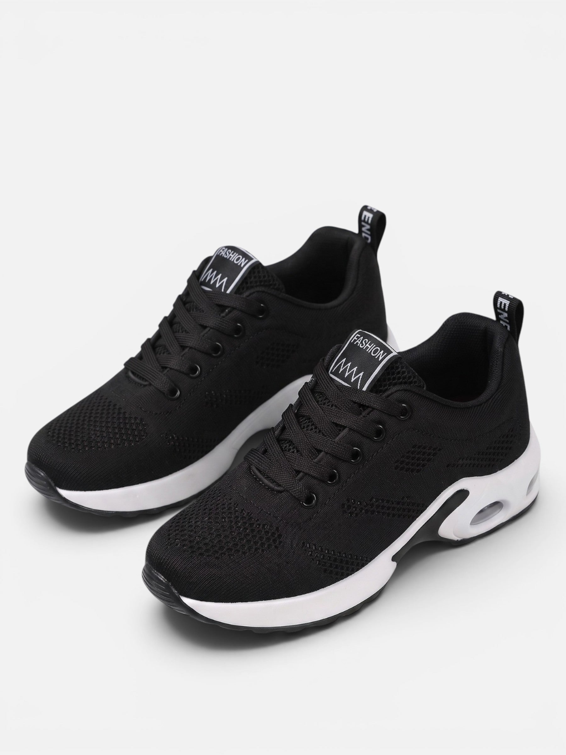 Women's Mesh Air Cushioned Chunky Sole Trainers
