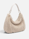 Sac Hobo Femme Fausse Fourrure Zippé