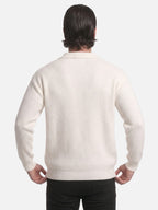 Pull Homme Col Polo Demi-Zip Maille Côtelée