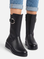 Bottes Femme Fourrées à Boucle
