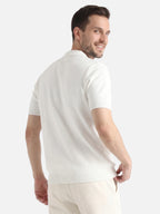 Polo homme maille fine à zip – style élégant et moderne
