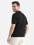 Polo homme maille fine à zip – style élégant et moderne
